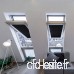 KINLO Store pour Fenêtre de Toit 60 x 93 cm Noir Velux Rideau Occultant Complète avec Ventouses sans Perçage Protection Solaire au Revêtement Thermique - B01M6Y9DZ3